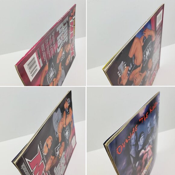 WCW Wrestling Magazine Vintage 2000 nWo DDP Miss Hancock Posters Unread Stock - Picture 10 of 11